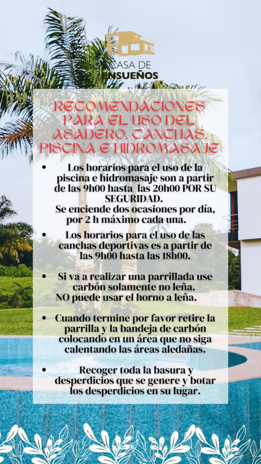 Villa Casa De Ensueno. Pedro Vicente Maldonado. Pedro Vicente Maldonado